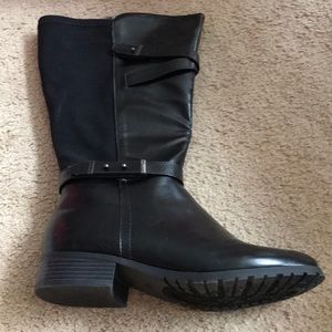 Brand new in the box black boots